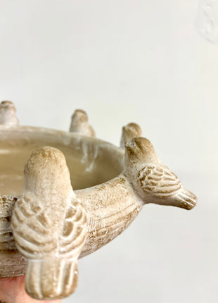 Bird feeder dish