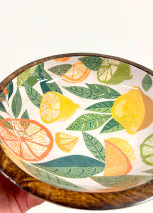 Citrus bowl large white