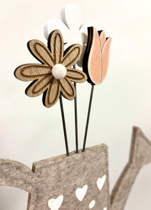 Felt watering can