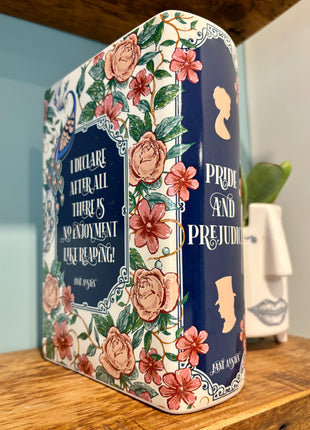 Pride and Prejudice Book Vase/Planter