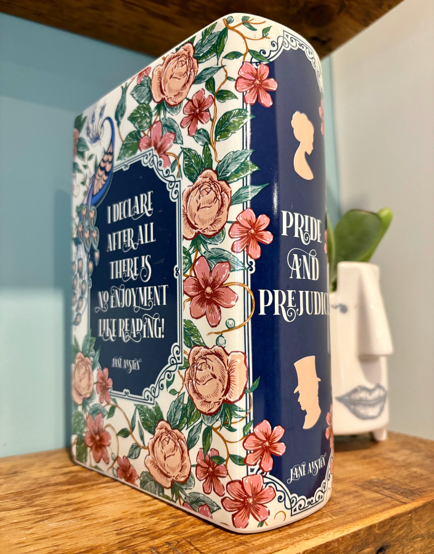 Pride and Prejudice Book Vase/Planter