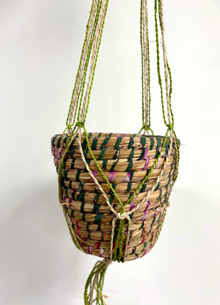 Hanging basket green