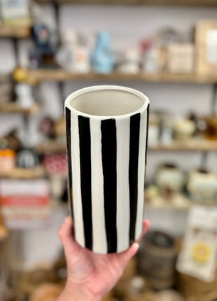 Striped vase