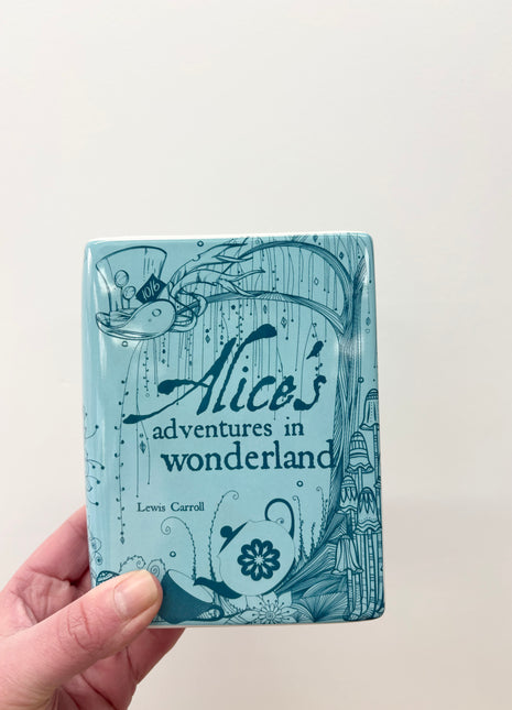 Alice in Wonderland Book Vase