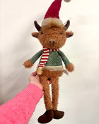 Highland cow with hat