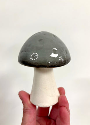 Grey mushroom