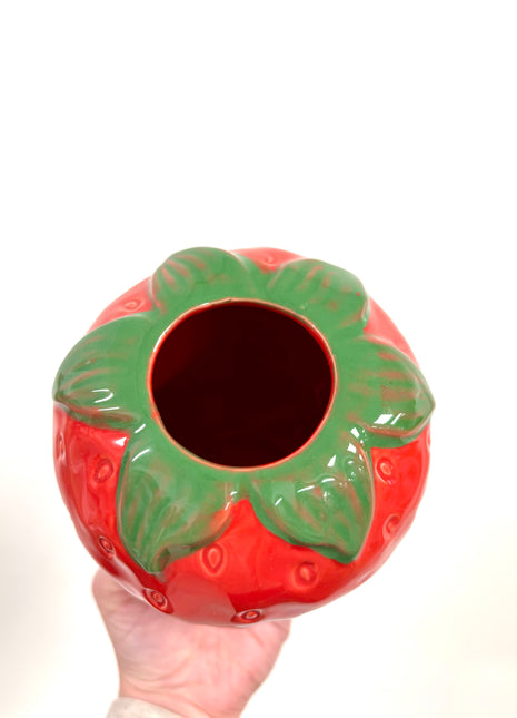 Strawberry vase