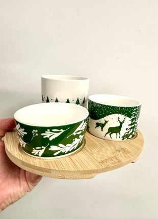 Round tapas set