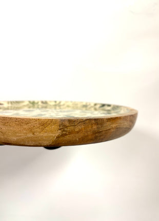 Fern serving plate