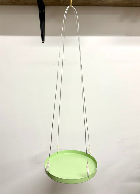 Hanging plant tray
