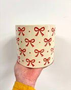 Bow plant pot medium