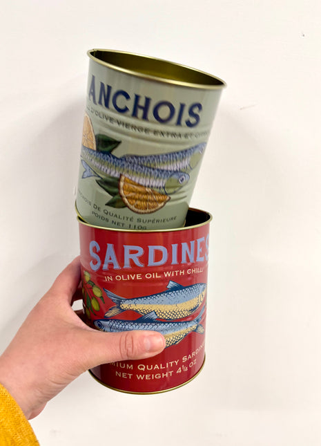 Tinned fish tins