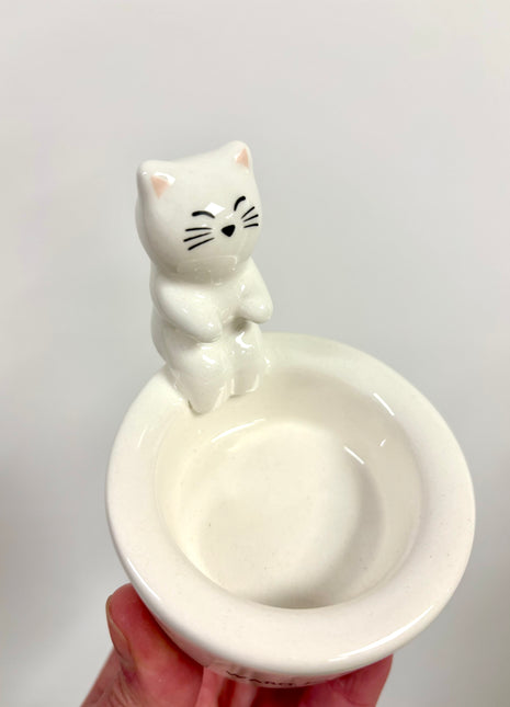 Cat tealight holder