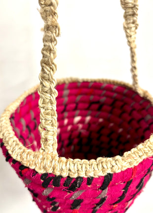 Hanging basket Pink colours