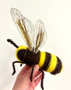 Bee felted finish
