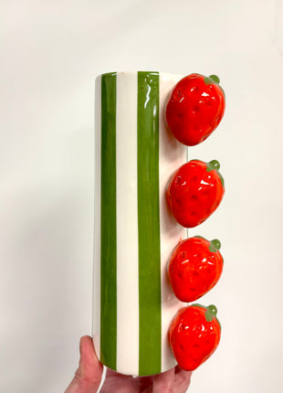 Strawberry vase