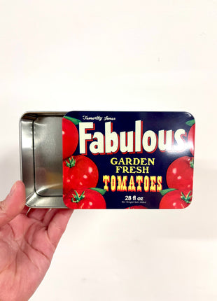Fabulous tomatoes tin
