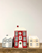 Christmas houses x3