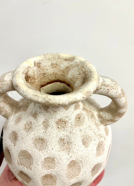 Textured jug vase