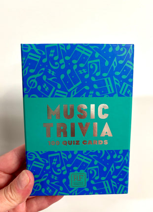 Music Trivia Cards