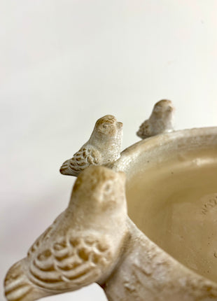 Bird feeder dish