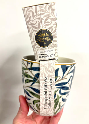 William Morris mug and coffee set
