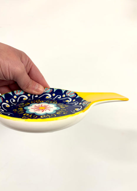 Tuscany spoon rest yellow