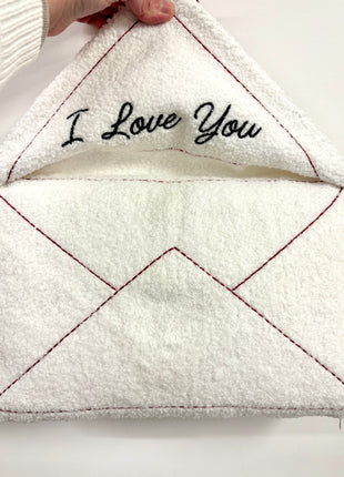 Love letter cushion