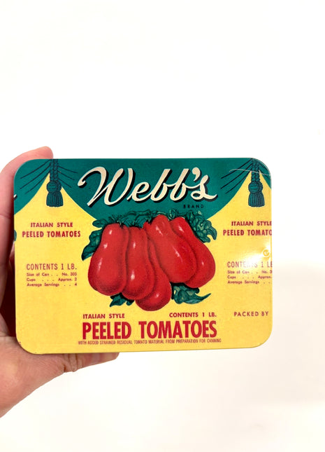 Peeled Tomato tin