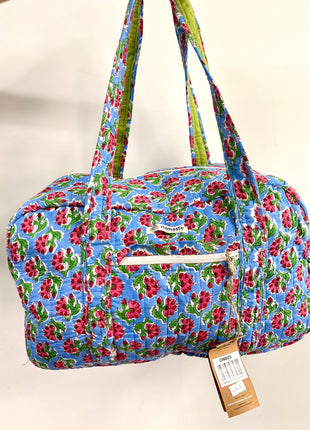 Quilted weekend bag