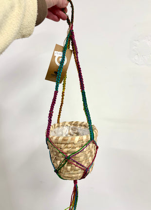 Hanging basket rainbow