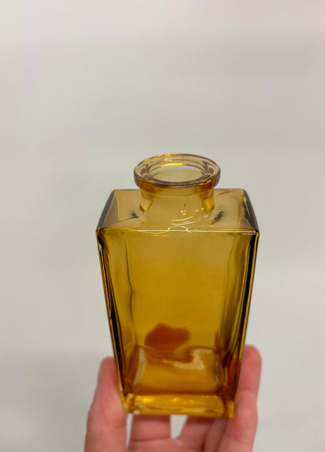 Rectangle brown vase