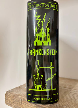 Frankenstein book vase/planter