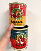 Passata tins