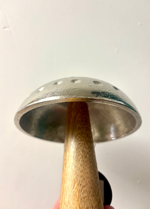 Aluminium wooden mushroom
