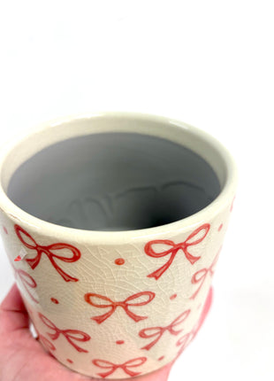 Bow plant pot small