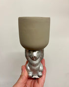 Pot with rabbit