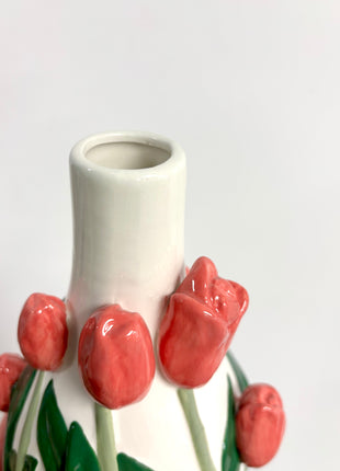 Tulip Red vase
