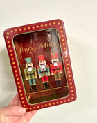 Nutcracker storage tin