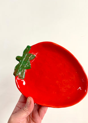 Strawberry plate