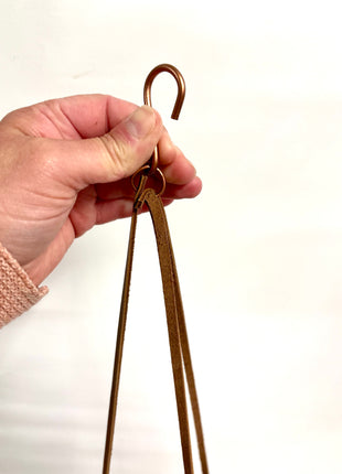 Copper hanging pot