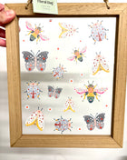 Floral bug wall hanging