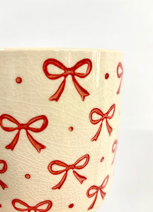 Bow plant pot medium