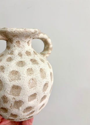 Textured jug vase