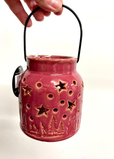 Festive scene lantern