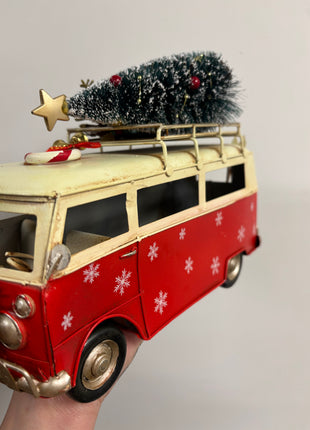 Campervan with Christmas style