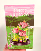 Mini bricks terrarium