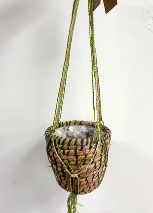 Hanging basket green