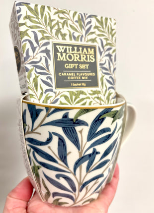 William Morris mug and coffee set