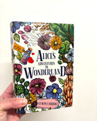 Alice in Wonderland book vase/planter